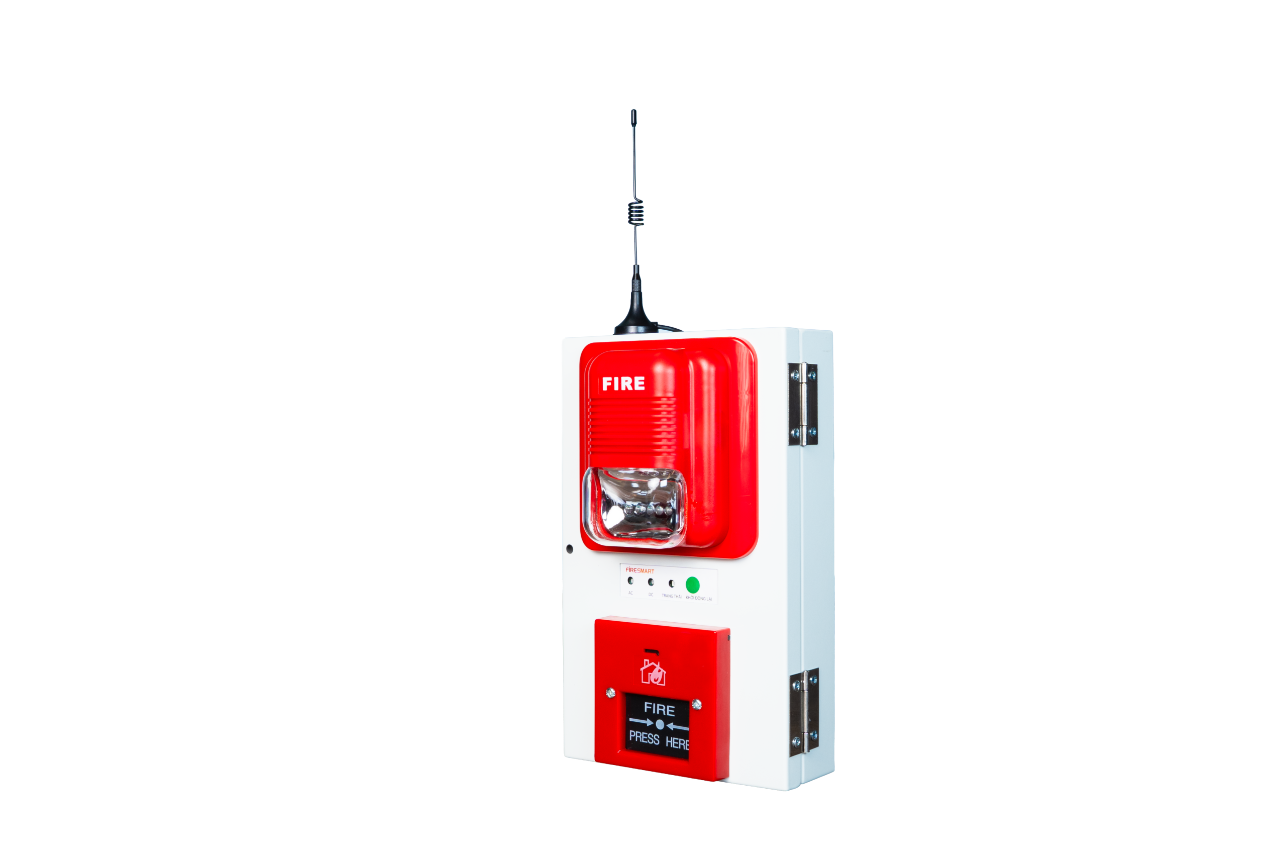 Hộp tổ hợp Chuông báo cháy – còi đèn báo cháy – nút nhấn khẩn FSMBL-001