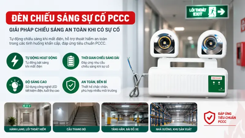 Đèn chiếu sáng sự cố Đèn chiếu sáng sự cố