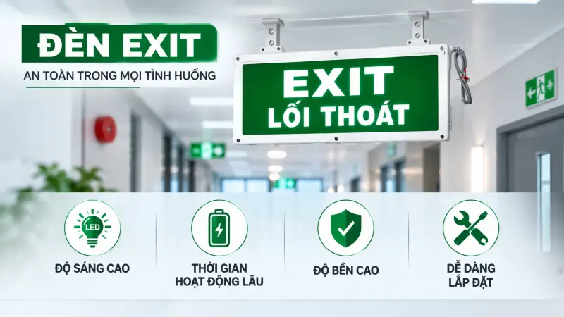 Đèn thoát hiểm Đèn thoát hiểm