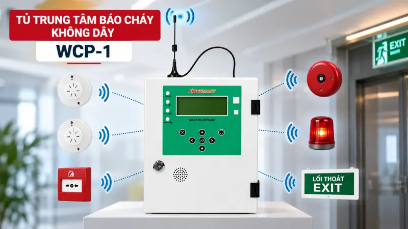 Tủ trung tâm báo cháy WCP-1