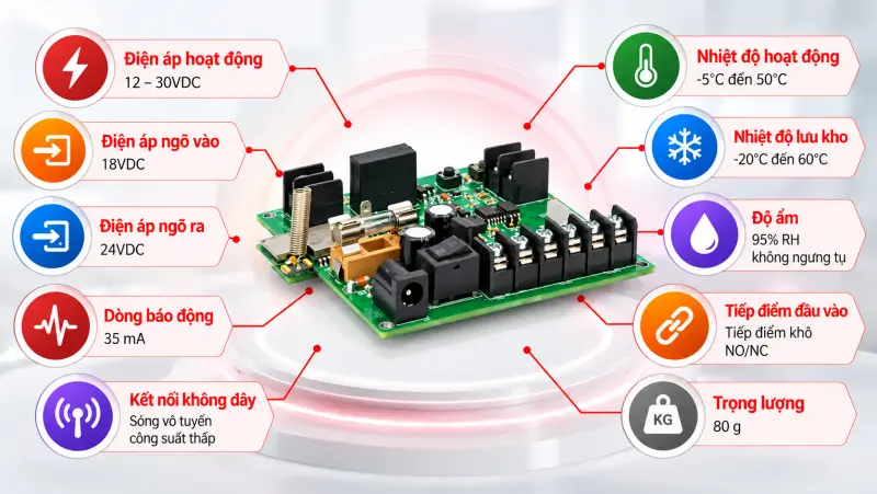 Module định địa chỉ không dây WBM-1 Module định địa chỉ không dây WBM-1