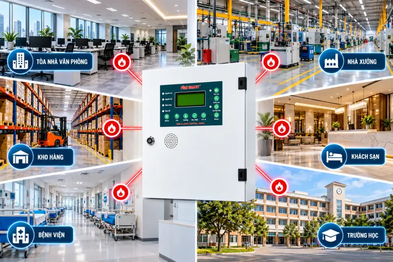 Tủ báo cháy 32 kênh FSP-32L Tủ báo cháy 32 kênh FSP-32L